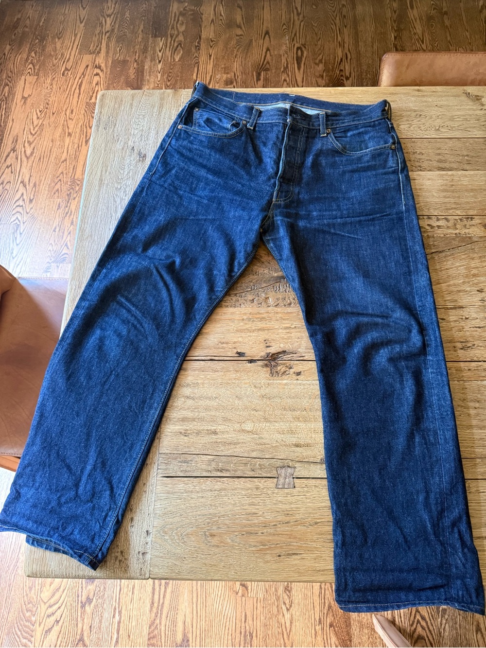 Levi’s vintage clothing LVC 1947 501XX jeans made in USA Selvedge